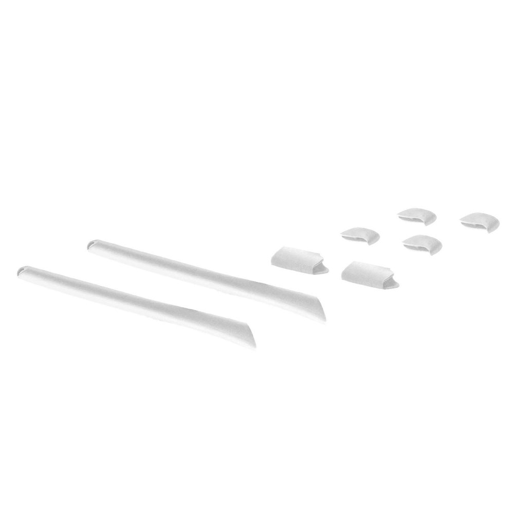 Betterun White Replacement Nose Pads Pieces Ear Socks Rubber Kits for Oakley Half Jacket XLJ