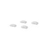 Betterun White Replacement Nose Pads Pieces Ear Socks Rubber Kits for Oakley Half Jacket XLJ view 3