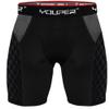 Youper Youth Elite Compression Padded Sliding Shorts w/Cup Pocket for Baseball, Football (Black, Small) view 1