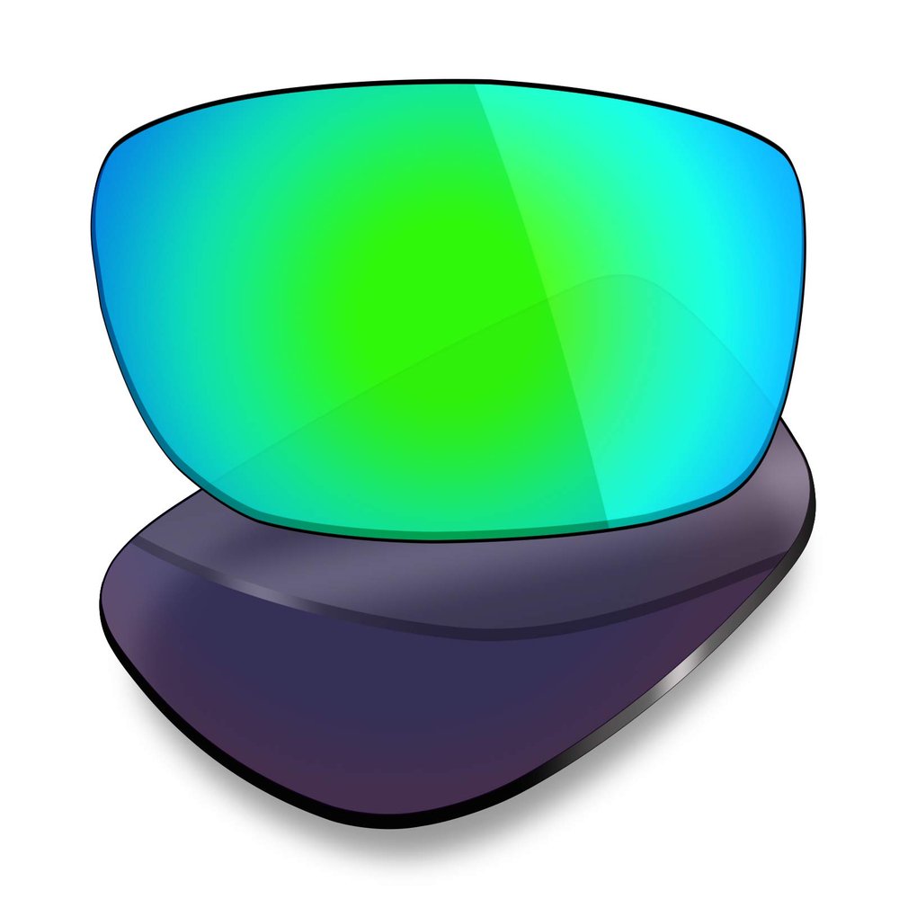 XELD Replacement Lenses for Oakley Fives Squared Sunglass - Emerald Green