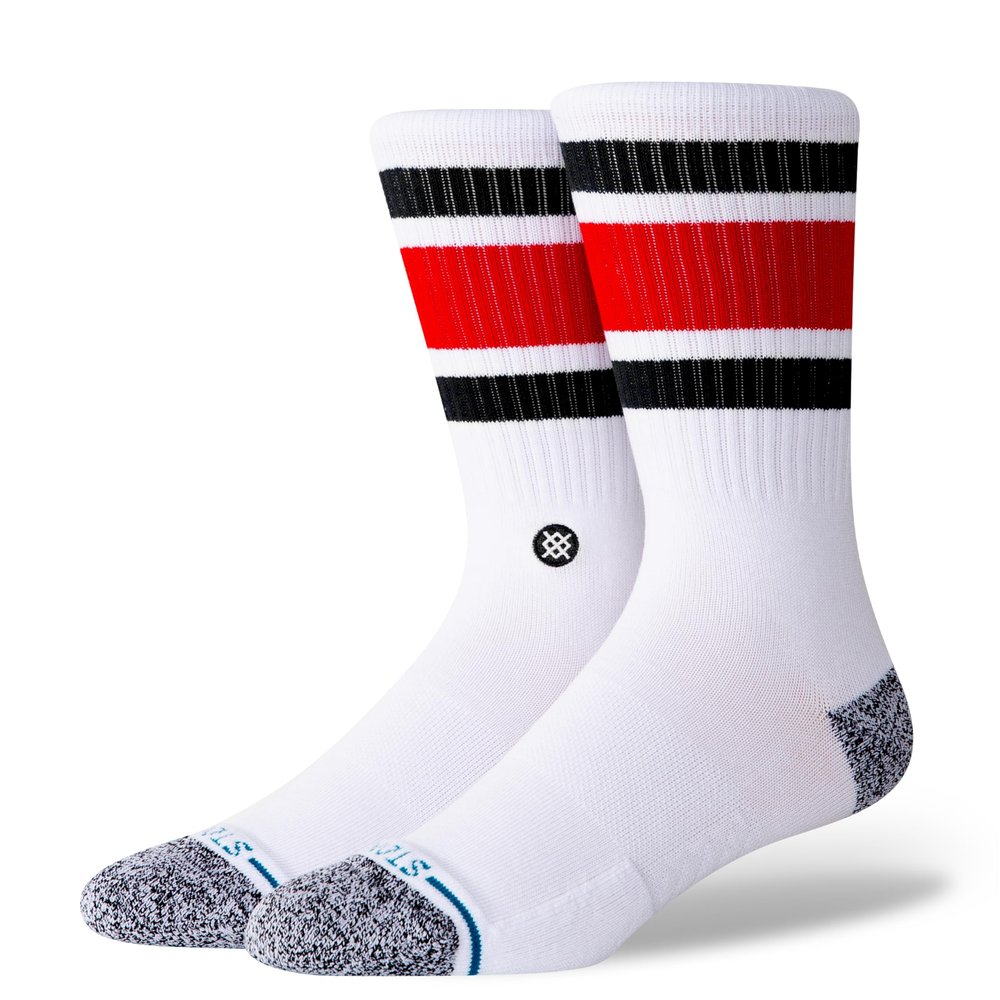 Stance Boyd St Crew Socks (Small, Blue)