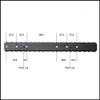 Contessa Picatinny Rail in Hardened Steel for Sako TRG 42/22/0 MOA view 3