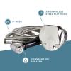 Manufacturers' Select Itc Transom Shower with 8' Stainless Steel Hose and Brass Sprayer (X0029BY14F) view 2