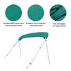 Savvycraft 4 Bow Bimini Replacement Top Canvas Cover 4 Bow 96" L 79"-84" W Teal Color view 4