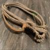 Bull Rope Tan Poly Jr Pro Bull Rope Custom 9x7 RH Bull Riding- EPT Bull Ropes 14' view 1