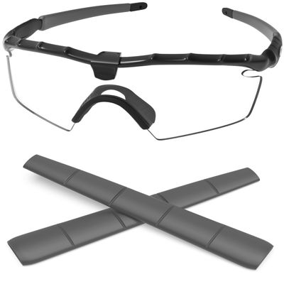 PapaViva 1 Pair Replacement Ear Socks for Oakley Si M Frame 2.0 - Grey
