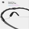 PapaViva 1 Pair Replacement Ear Socks for Oakley Si M Frame 2.0 - Grey view 3