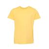 Bella + Canvas Youth Jersey T-Shirt L HTHR YELLOW GOLD view 1