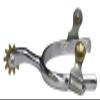 Showman Youth Size Chrome Plated Spurs view 1