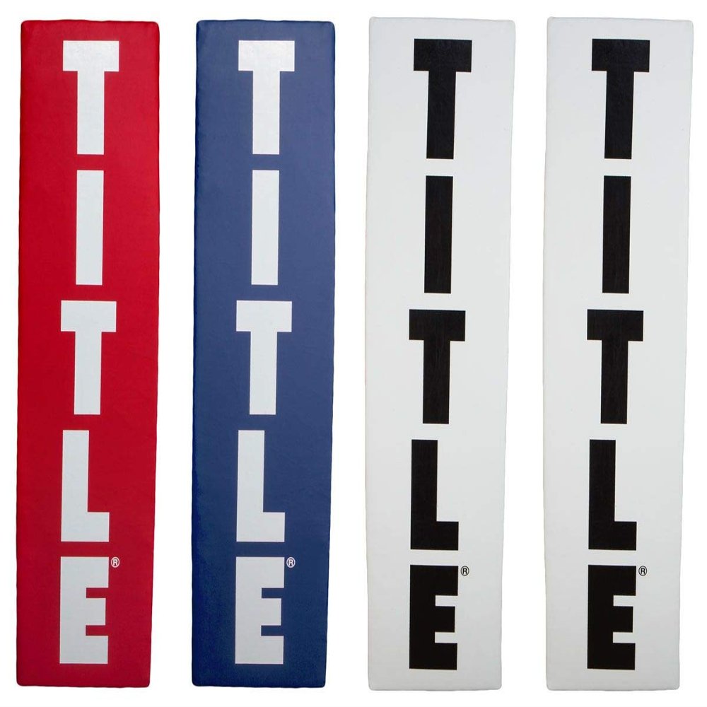 Title Boxing Jumbo Corner Cushions V3.0 (Set of 4), Red/White/Blue