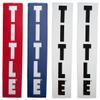 Title Boxing Jumbo Corner Cushions V3.0 (Set of 4), Red/White/Blue view 1