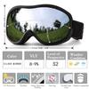 SPOSUNE Ski Goggles Over Glasses with Dual Lens, Anti-Fog Anti-UV Snow Goggle for Men Women Youth Skiing Snowmobile view 3
