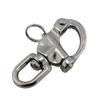 Stainless Steel Heavy Duty Sturdy Swivel D Rigging Shackles Eye Snap Shackle with Large Bail for Outdoor Activities view 1