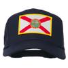 e4Hats.com Eastern State Florida Embroidered Patch Cap - Navy OSFM view 1