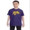 ALLNTRENDS Out of Order Kids Youth T Shirt Cool Top Trendy Graphic Tee (S, Purple Rush)