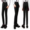 Boys Black Dress Pants Kids Bear Ring Toddler Suit Formal Pants Size 7 view 2