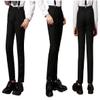 Boys Black Dress Pants Kids Bear Ring Toddler Suit Formal Pants Size 8 view 2