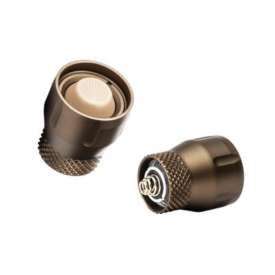 Z-BOLT Clicky Style Tailcap for SF Weapon Lights & Blazer LEP & LED 18350/18650 Light Bodies - FDE Finish (SF Z68 Equivalent)