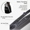 M MAXIMUMCATCH Maxcatch Fly Fishing Rod Case with Reel Pouch, Complete Rod Protection Bag, For 9FT 2 Pieces/ 4 Pieces Rod, Single (Gray, 10' 4sec) view 4