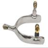 Showman Stainless Steel Horizontal Rowel Spurs view 1