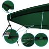 Savvycraft 4 Bow Bimini Replacement Top Canvas Cover 4 Bow 96" L 73"-78" W Green Color view 3