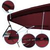 Savvycraft 4 Bow Bimini Replacement Top Canvas Cover 4 Bow 96" L 67"-72" W Burgundy Color view 3