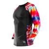 Sanabul Funk Strike Long Sleeve Compression Training Rash Guard for MMA BJJ Wrestling - Classic Swirl, XX-Large view 2
