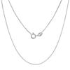 1/2 Inch Small Sterling Silver Block Initial L Necklace Alphabet Letters High Polished 18 inch Box_15 view 3