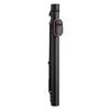 Casemaster Q-Vault Supreme Billiard/Pool Cue Hard Case, Holds 1 Complete 2-Piece Cue (1 Butt/1 Shaft), Black with Pink Trim view 3