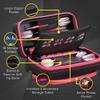 Casemaster Plazma Pro Black and Trimed Dart Case with Phone Pocket view 2