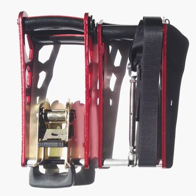Archery Compound Bow Press Aluminium Alloy Bow Press Portable Bow Press String Bow Accessory for Tuning Hunting Shooting Outdoor (Red)