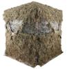 AUSCAMOTEK Scouter Ghillie Ground Blind for 3 Person Deer Hunting with Ghilly Cover view 1