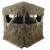 AUSCAMOTEK Scouter Ghillie Ground Blind for 3 Person Deer Hunting with Ghilly Cover view 2