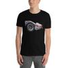 1969 Vette C3 BFG #49 ZL-1 Greenwood Chevy Vintage Race Car T-Shirt Black view 1