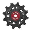 SunRace SP Unisex Adult Gear Pulley, Black/Red, 12D view 1