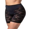 Bandelettes ALLURE Anti-Chafing Lace Panty Shorts - Prevent Thigh Chafing Semi-Compression Shorts for Inner-thigh Rubbing - Breathable & Comfortable - Women's Underwear & Lingerie (Black,XXL) view 1