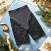 Bandelettes ALLURE Anti-Chafing Lace Panty Shorts - Prevent Thigh Chafing Semi-Compression Shorts for Inner-thigh Rubbing - Breathable & Comfortable - Women's Underwear & Lingerie (Black,XXL) view 4