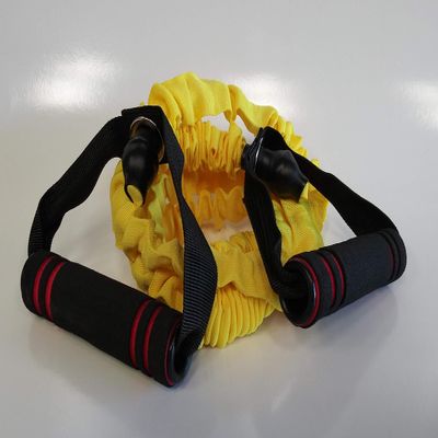 PowerFit Nylon Covered Resistance Tubes for Commercial and Home Gyms (10)