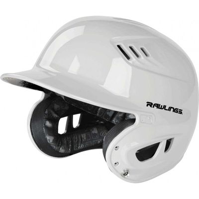 Rawlings | R16 VELO Baseball Batting Helmet | Junior (6 3/8" - 7 1/8") | White