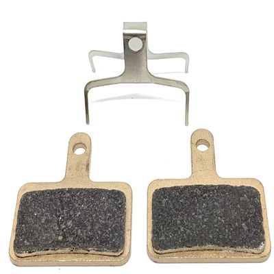 Bike Brake Pads sintered for Shimano M05 BO1S Deore Br-M575-M525-M515-T615-T675-M505-M495-M486-M485-M475-M465-M447-M446-M445-M416-M415-M395-M375-M315-M355-C601-C501 (Gold)