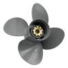 Aluminum Outboard Cupped 4 Blades Propeller Boat Prop 13.4x15 Replacement for Honda BFP60/BF75/90/100/115/130HP view 2