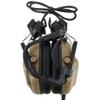 Hearing Protection Electronic Earmuffs, Helmet Microphone Tactical Headset Noise Canceling Microphone Headset for Airsoft Shooting Hunting Combats Games view 4