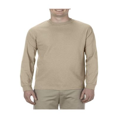 Alstyle Classic Long Sleeve Tee XL Sand