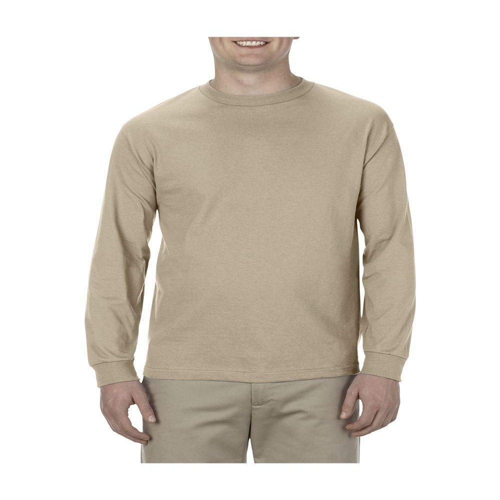 Alstyle Classic Long Sleeve Tee XL Sand