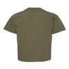 Alstyle Youth 6.0 oz., 100% Cotton T-Shirt XS MILITARY GREEN view 3