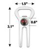GRAPHICS & MORE Aquaman Movie Black Manta Chibi Character Golf Golfing Divot Repair Tool Bottle Opener view 3