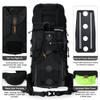 N NEVO RHINO Internal Frame Hiking Backpack 50/60/65/70/80L, Mountain Climbing Camping Backpack Daypack Waterproof Rain Cover view 4