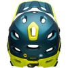 BELL Super DH MIPS Adult Mountain Bike Helmet - Matte/Gloss Blue/Hi-Viz (2024), Medium (55-59 cm) view 4