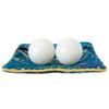 Addune White Baoding Balls Health Exercise Stress Hand Balls Marble Natural Stone Balls Gift Collection for Key Puncher Relax Finger (White, 1.4'') view 1