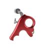 SHARROW Archery 3 Finger Release Aids Thumb Trigger Release Tool Button Release Aid Grip for Compound Bow (red) view 3